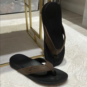 Reef Men's Brown Flip Flops